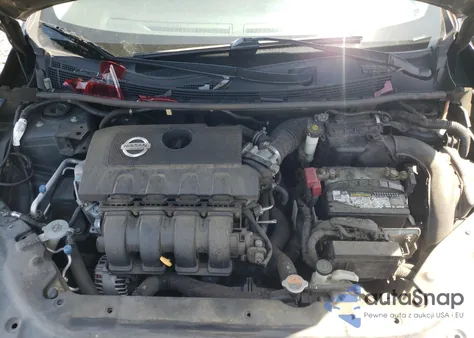 2014 Nissan Sentra S z USA, uszkodzony, nr VIN 1N4AB7AP6EN853960